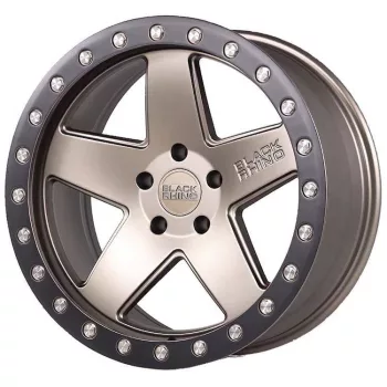   Alloy Wheel 20x9.5 ET12 6x135 Matte Bronze Crawler Black Rhino