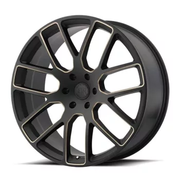   Alloy Wheel 22x9.5 ET20 5x139.7 Matte Black/Dark Tint Milled Kunene Black Rhino