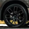   Alloy Wheel 22x9.5 ET20 5x139.7 Matte Black/Dark Tint Milled Kunene Black Rhino