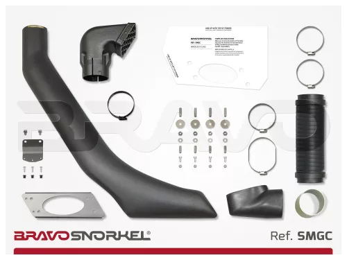 BRAVO SNORKEL MERCEDES G CLASS W460 / 461 / 463 (1979 - Onwards) - right