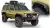 Front and rear fender flares RealTruck Bushwacker Flat Style