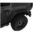 Bushwacker Flat Style fender flares - Jeep Wrangler JL 18->