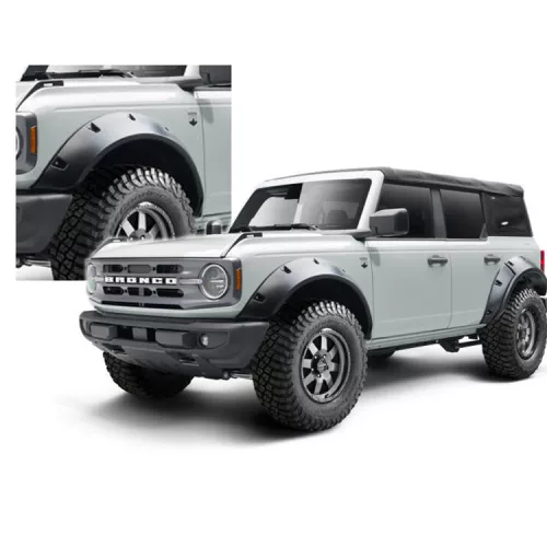 Bushwacker Pocket Style fender flares - New Ford Bronco 4 Door 21->