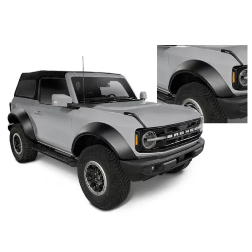 Bushwacker Extend-A-Fender fender flares - New Ford Bronco 2 Door 21->