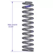 Clayton Off Road Lift 5,5" Front coil springs - Jeep Wrangler TJ 97-06; Wrangler LJ 04-06