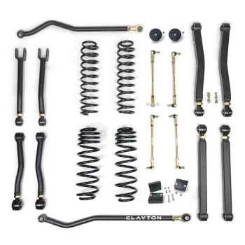  Clayton Lift Overland+ Lift 1,5" Suspension kit - Jeep Wrangler JL 18->