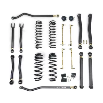   Clayton Off Road Overland+ 392 Lift 2,5" Suspension kit - Jeep Wrangler JL 18->