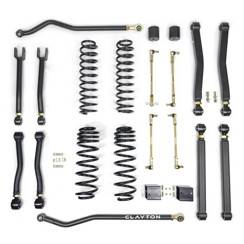 Clayton Off Road Overland+ 392 Lift 3,5" Suspension kit - Jeep Wrangler JL 18->