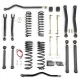 Clayton Off Road Overland+ Lift 3,5" Suspension kit - Jeep Gladiator JT 20->