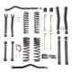 Clayton Off Road Overland+ Diesel Lift 3,5" Suspension kit - Jeep Gladiator JT 20->