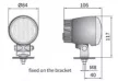 Daytime Running Light LED universal integrated