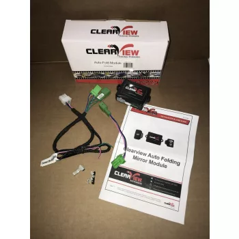 ClearView auto-fold module for Foldable mirrors