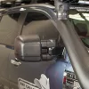 ClearView “Compact” Towing Mirror  Head Covers Black
