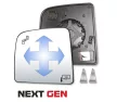 ClearView Next Generation Upper Convex Mirror Glass with base plate