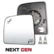 ClearView Next Generation Upper Flat Mirror Glass Complete with base plate