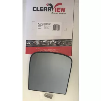 ClearView Flat mirror glass and base plate