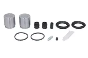 Front brake caliper refurbishment kit with piston for Nissan Patrol Y61