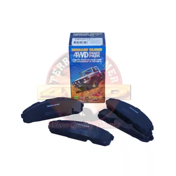   Terrain Tamer Fékbetét készlet első TT 2 dugattyús féknyereghez (Disc Pad Set Frt Terrain Tamer 2 Piston Caliper Efi Models) Nissan Patrol Y60 1992-1998