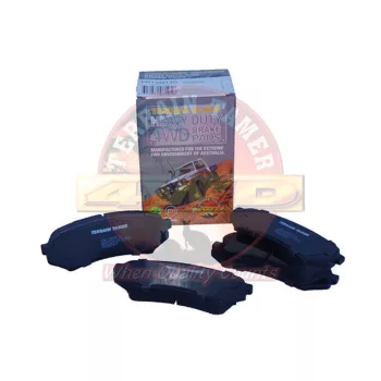   Terrain Tamer Fortified Disc Pad Set  Rear HD TT Toyota Landcruiser HDJ UZJ 100 1998-> 