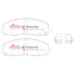DBA Xtreme Performance Front brake pad kitt - Jeep Wrangler JL 18->