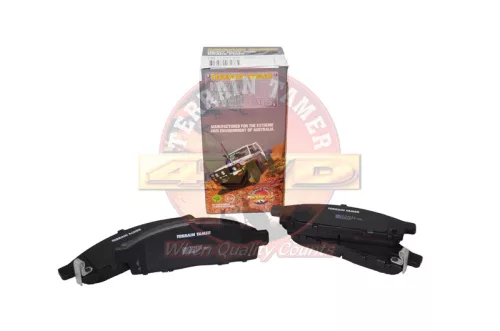 Terrain Tamer kerámia fékbetét készlet első 295 mme-es tárcsához hátsó dobfékes modellhez (Disc Pad Set Front Ceramic With 295Mm Rear Drum) Fiat Fullback 2016-> Mitsubishi L200 2009->