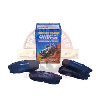   Terrain Tamer Fékbetét készlet hátsó TT (Disc Pad Set Rear Terrain Tamer) Toyota Landcruiser UZJ VDJ 200 2007->