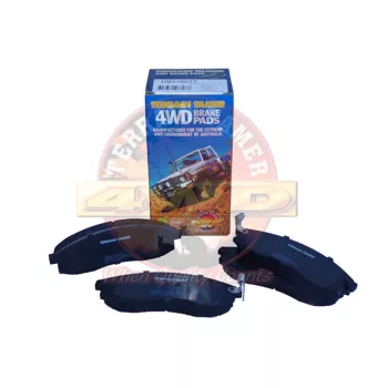   Terrain Tamer Fékbetét készlet első TT egydugattyús féknyereg (Disc Pad Set Front Terrain Tamer Single Piston Caliper) Mitsubishi L200 2000->