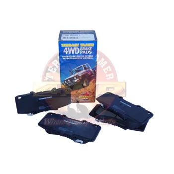   Terrain Tamer Fékbetét készlet első TT 143mm hosszú VSC-vel szerelt modellekhez (Disc Pad Set Front Terrain Tamer 143Mm Long Vsc) Toyota Hilux GGN 25 KUN 25 26 2011->