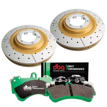   DBA X-Gold Street Performance Front brake kit - Isuzu D-Max II 11-19