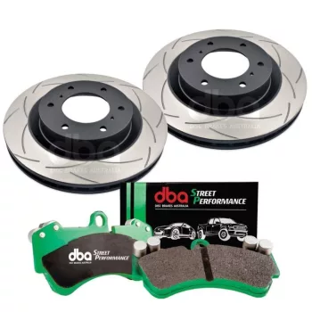   DBA T2 Street Performance Front brake kit - Mitsubishi Pajero 06-21