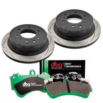   DBA T2 Street Performance Rear brake kit - Mitsubishi Pajero 06-21