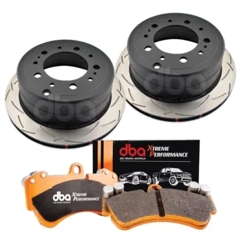   DBA T3 4000 Xtreme Performance Rear brake kit - Toyota Land Cruiser J10 98-07