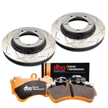   DBA T3 4000 Xtreme Performance Front brake kit - Toyota Land Cruiser J105 98-07;Toyota Land Cruiser J7 84->