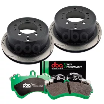   DBA T2 Street Performance Rear brake kit - Toyota Land Cruiser J10 98-08