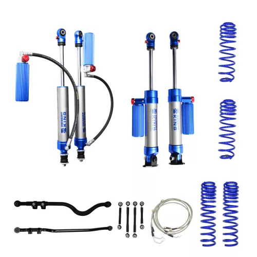 Desert King Silver Suspension Kit +2" for Jeep Wrangler JK