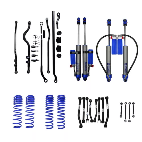 Desert King Silver Suspension Kit +4" for Jeep Wrangler JL