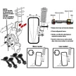 EFS screw for adjusting wheel angle for Suzuki Vitara 1988 on, Suzuki Grand Vitara 1998-2005