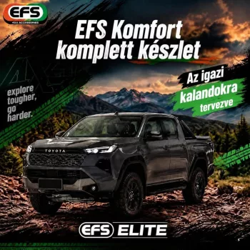   EFS futómű emelő készlet Komfort +40 mm   - Toyota Hilux 2026 ->