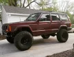 EFS felfüggesztés +40 mm futómű emelő készlet JEEP Cherokee XJ  1984-2001
