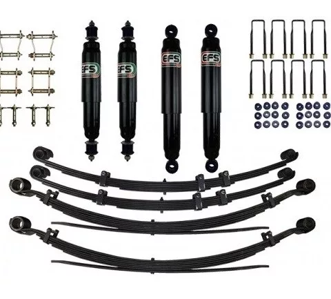 EFS felfüggesztés +80 mm futómű emelő készlet Toyota Land Cruiser FJ HJ FZJ HZJ 75 platós, zárt hosszú 1984-1999 ELITE
