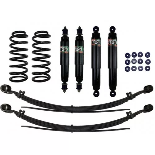 EFS felfüggesztés +50 mm futómű emelő készlet Toyota Land Cruiser HDJ VDJ 78 79 hosszú zárt, pick-up 2007->   XTR