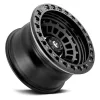  Alloy Wheel 17x9 ET-15 5x127 D101 Zephyr Beadlock Matte Black Fuel
