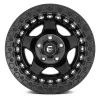   Alloy Wheel 17x9 ET-15 5x127 D118 Warp Beadlock Matte Black Fuel