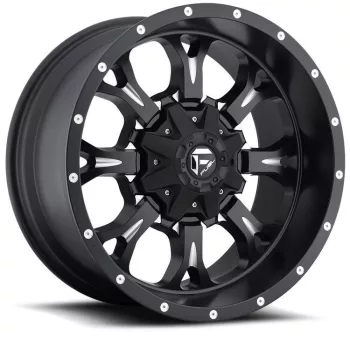   Alloy Wheel 20x9 ET20 5x139.7/5x127 D517 Krank Matte Black Milled Fuel