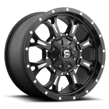   Alloy Wheel 17x9 ET1 8x165.1 D517 Krank Matte Black Milled Fuel