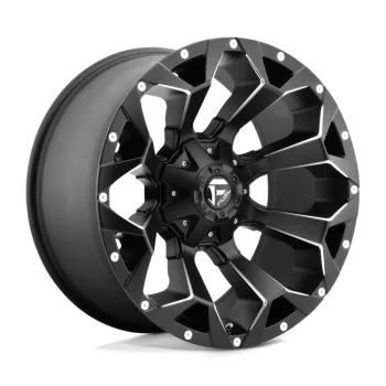  Alloy Wheel 17x9 ET1 8x165.1 D546 Assault Matte Black Milled Fuel