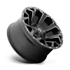   Alloy Wheel 22x10 ET-18 8x165.1 D546 Assault Matte Black Milled Fuel
