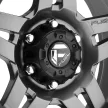 Alloy Wheel 17x8.5 ET-6 5x127 D558 Anza Matte Gunmetal/Black Bead Ring Fuel