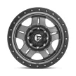 Alloy Wheel 17x8.5 ET6 6x139,7 D558 Anza Matte GUN Metal Black Bead Ring Fuel