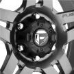 Alloy Wheel 20x9 ET19 6x139,7 D558 Anza Matte Gunmetal/Black Bead Ring Fuel